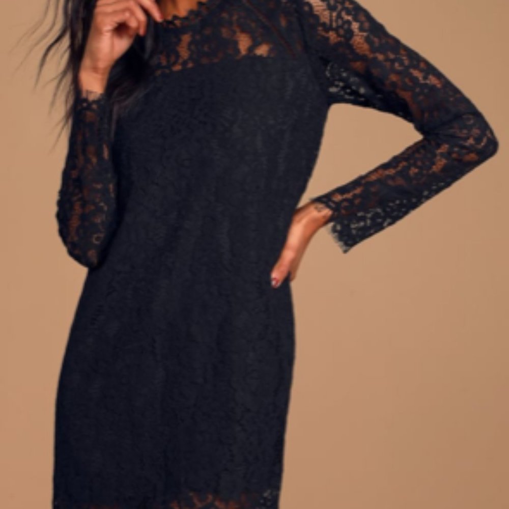 NWT Lulu's Ultimate Love Lace Dress